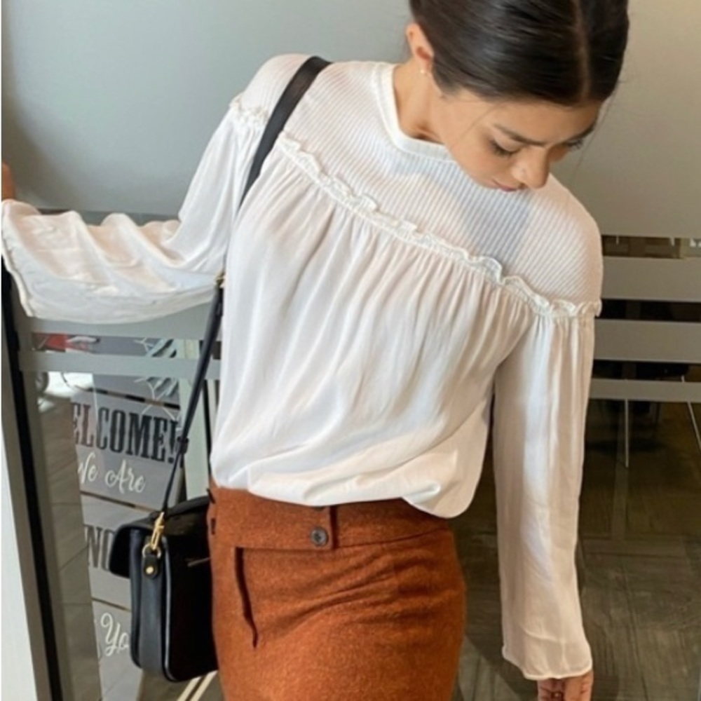 𝅺SANDRO Paris Long Sleeved Blouse 2